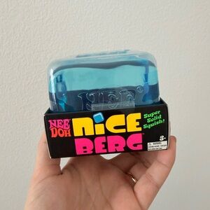 Schylling NeeDoh Nice Berg Satisfying Square Shaped Sensory Fidget Toy New 2026